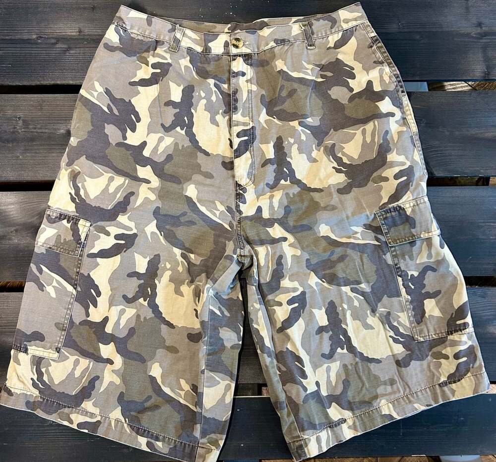 Big Creek Clothing Co. Men's Camouflage Cargo Shorts, Size 38